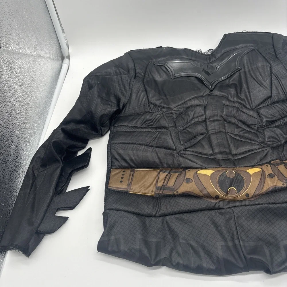 Boys Batman The Dark Knight Muscle Chest Halloween Costume Medium‎ 8 To 10